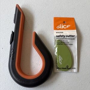 2 Piece Slice Manual Box Cutter & Mini Safety Cutter . 2 Piece Ceramic Set BNWT